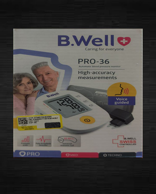 تجهیزات پزشکی اسلامی، B well pro 36فشارسنج بیول 